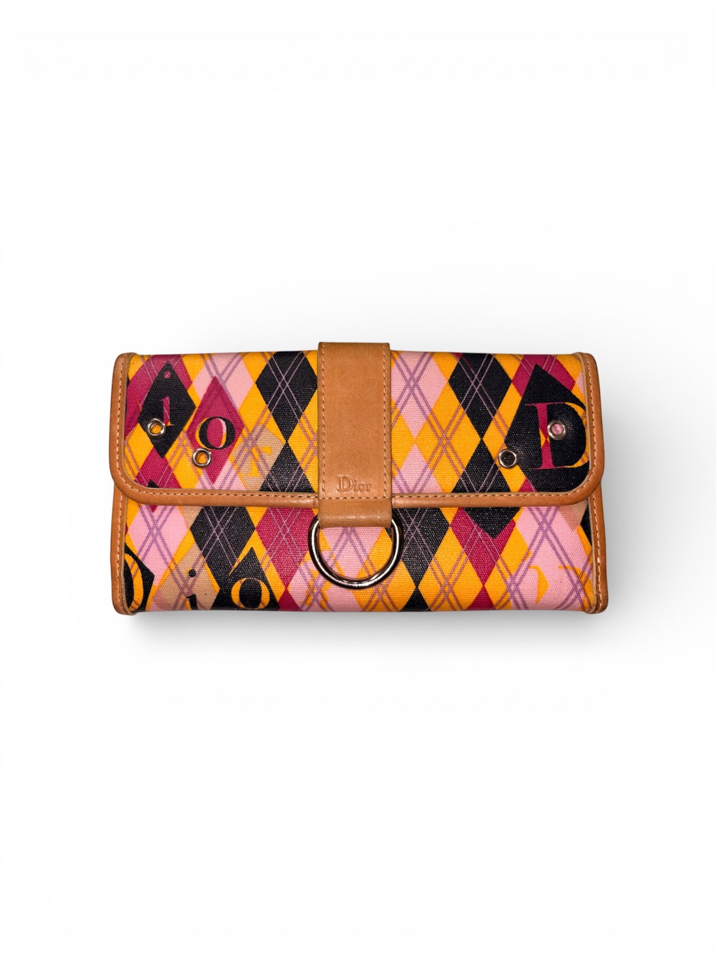 Christian Dior Argyle Wallet